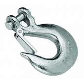 Fulton Trailer Winch Clevis Hook - Steel Silver 1/2 Inch - 44157