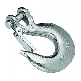 Fulton Trailer Winch Clevis Hook - Steel Silver 1/2 Inch - 44157