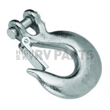 Fulton Trailer Winch Clevis Hook - Steel Silver 1/2 Inch - 44157