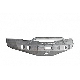 Road Armor Bumper Stealth Pre-Runner 1-Piece Design Steel Natural - 37704Z