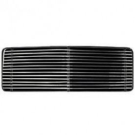 Street Scene Grille Insert - Horizontal Bar Aluminum Polished - 95080110