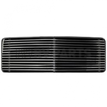 Street Scene Grille Insert - Horizontal Bar Aluminum Polished - 95080110
