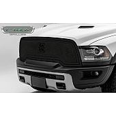 T-Rex Truck Products Grille Insert - Mesh Rectangular Black Powder Coated Mild Steel - 6714641BR