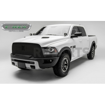 T-Rex Truck Products Grille Insert - Mesh Rectangular Black Powder Coated Mild Steel - 6714641BR-1