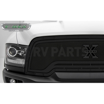 T-Rex Truck Products Grille Insert - Mesh Rectangular Black Powder Coated Mild Steel - 6714641BR-2