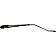 Help! By Dorman WindShield Wiper Arm 27.88 Inch Black Single - 42636