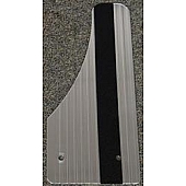 Owens Products Running Board Mud Flap Silver Aluminum - C7000SG