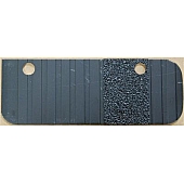 Owens Products Running Board End Cap Black Aluminum - C7000ECB