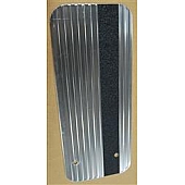 Owens Products Running Board Mud Flap Silver Aluminum - C7000RSG