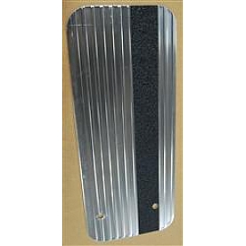 Owens Products Running Board Mud Flap Silver Aluminum - C7000RSG