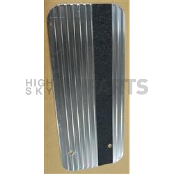 Owens Products Running Board Mud Flap Silver Aluminum - C7000RSG