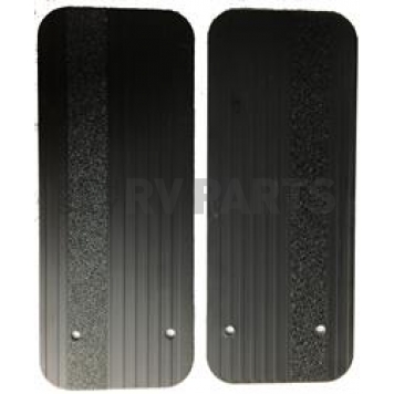 Owens Products Running Board Mud Flap Black Aluminum - C7000RSGB