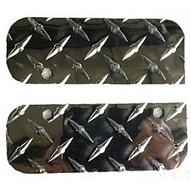 Owens Products Running Board End Cap Silver Aluminum - C8000EC