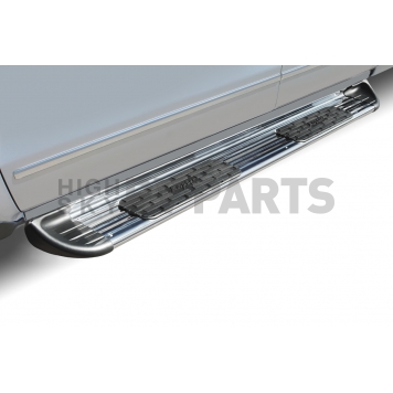 Raptor Series Running Board Polished Steel Stationary - 13030366