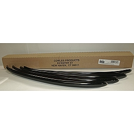 Cowles Products Bumper Protector Smooth Black PVC - 34121