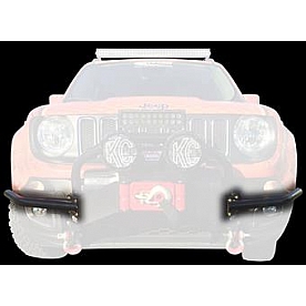 Daystar Bumper Protector Painted Black Steel - KJ50001BK