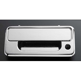 All Sales Tailgate Handle - Polished Aluminum Silver - 926