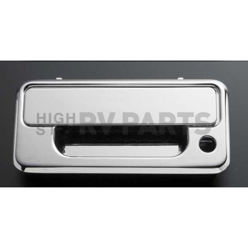 All Sales Tailgate Handle - Polished Aluminum Silver - 926