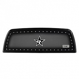 RBP (Rolling Big Power) Grille Insert - Black Stainless Steel Rectangular - 261463NDX1