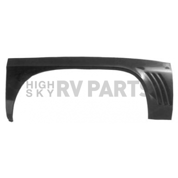 Harwood Fiberglass Extended Wheel Well Opening - Gelcoat Fiberglass Black Set Of 2 - 10710