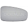 Help! By Dorman Exterior Mirror Glass Rectangular Not Adjustable Single - 57040