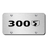Automotive Gold License Plate - 300S Stainless Steel - PL30SES