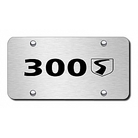 Automotive Gold License Plate - 300S Stainless Steel - PL30SES