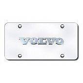 Automotive Gold License Plate - Volvo Stainless Steel - VOLNGC