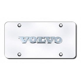 Automotive Gold License Plate - Volvo Stainless Steel - VOLNGC