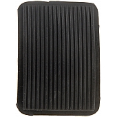 Help! By Dorman Brake Pedal Pad - Rubber Black OE Replacement - 20730