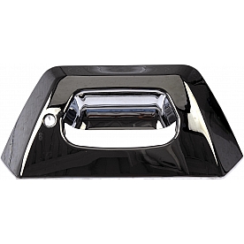 Help! By Dorman Tailgate Handle Bezel - Plastic Silver - 91136