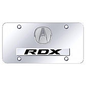 Automotive Gold License Plate - RDX Stainless Steel - DRDXPCC