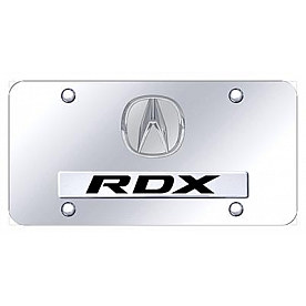Automotive Gold License Plate - RDX Stainless Steel - DRDXPCC