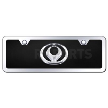 Automotive Gold License Plate - Mazda Old Logo Acrylic - PMAZCBMK