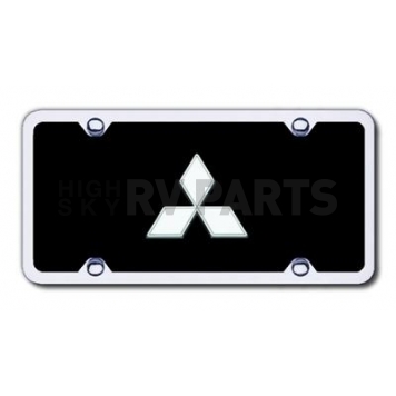 Automotive Gold License Plate - Mitsubishi Acrylic - PMITCBK
