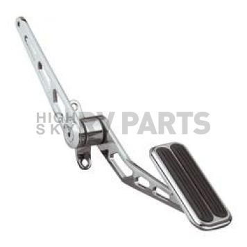 Lokar Performance Accelerator Pedal - Silver Steel - SG6007