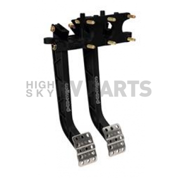 Wilwood Brakes Brake and Clutch Pedal Assembly - Black Aluminum - 34011299