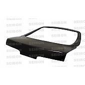 Seibon Carbon Trunk Lid - Glossy Carbon Fiber Black - 5821