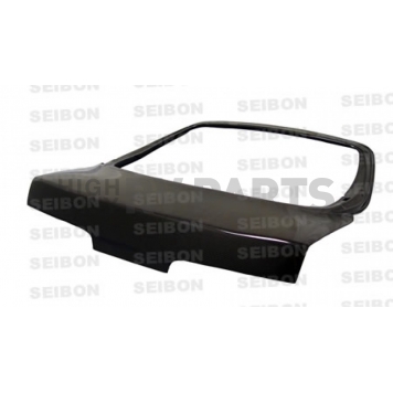 Seibon Carbon Trunk Lid - Glossy Carbon Fiber Black - 5821