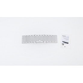 Putco Bumper Grille Insert Punch Polished Silver Stainless Steel - 84182