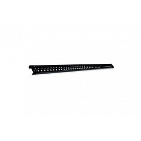 Iron Cross Running Board Black Gloss Textured Powder Coated Aluminum Stationary - 30086