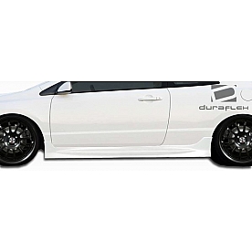 Extreme Dimensions Side Skirt - Primered Fiberglass Reinforced Plastic Black Set of 2 - 104930