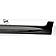 Extreme Dimensions Side Skirt - Primered Fiberglass Reinforced Plastic Black Set of 2 - 104930