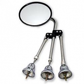 Velvac Exterior Mirror Bracket Silver - 715148