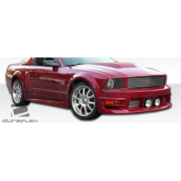 Extreme Dimensions Side Skirt - Primered Fiberglass Reinforced Plastic Black Set of 2 - 104912-1