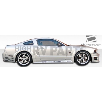 Extreme Dimensions Side Skirt - Primered Fiberglass Reinforced Plastic Black Set of 2 - 104912-2