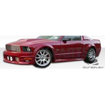 Extreme Dimensions Side Skirt - Primered Fiberglass Reinforced Plastic Black Set of 2 - 104912-7