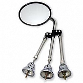 Velvac Exterior Mirror Bracket Silver - 715168