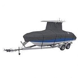 Classic Accessories Boat Cover Center Console Boat Charcoal Polyester - 2030913100