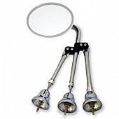 Velvac Exterior Mirror Bracket Silver - 717844
